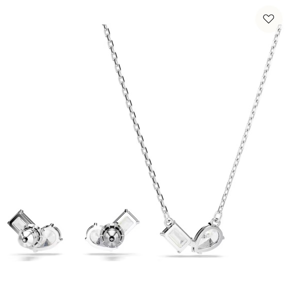 Swarovski necklace and earrings set - Picture 4 of 6